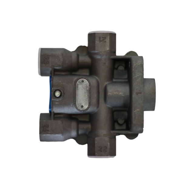 Four circuit protection valve